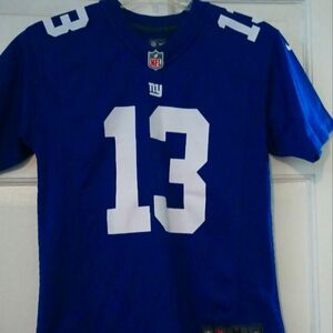Kids Nike Beckham Jr. NY Giants jersey